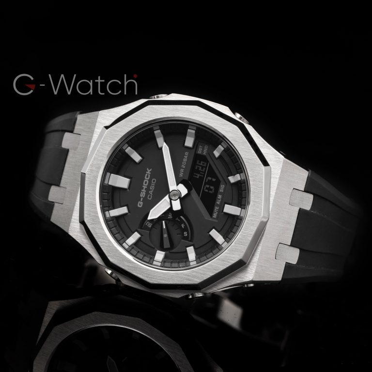 GA-2100-1A Sliver Zodiac - G-Watch Phiên bản Limited 12 cạnh