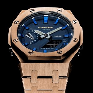 GA-2110ET-2 AP ROYAL OAK FULL STEEL (BLUE AND ROSE GOLD)