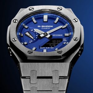 GA-2110HC-2A AP ROYAL OAK FULL STEEL (SILVER & BLUE)